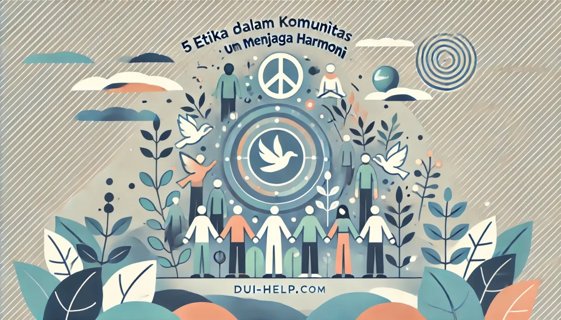 5 Etika dalam Komunitas untuk Menjaga Harmoni