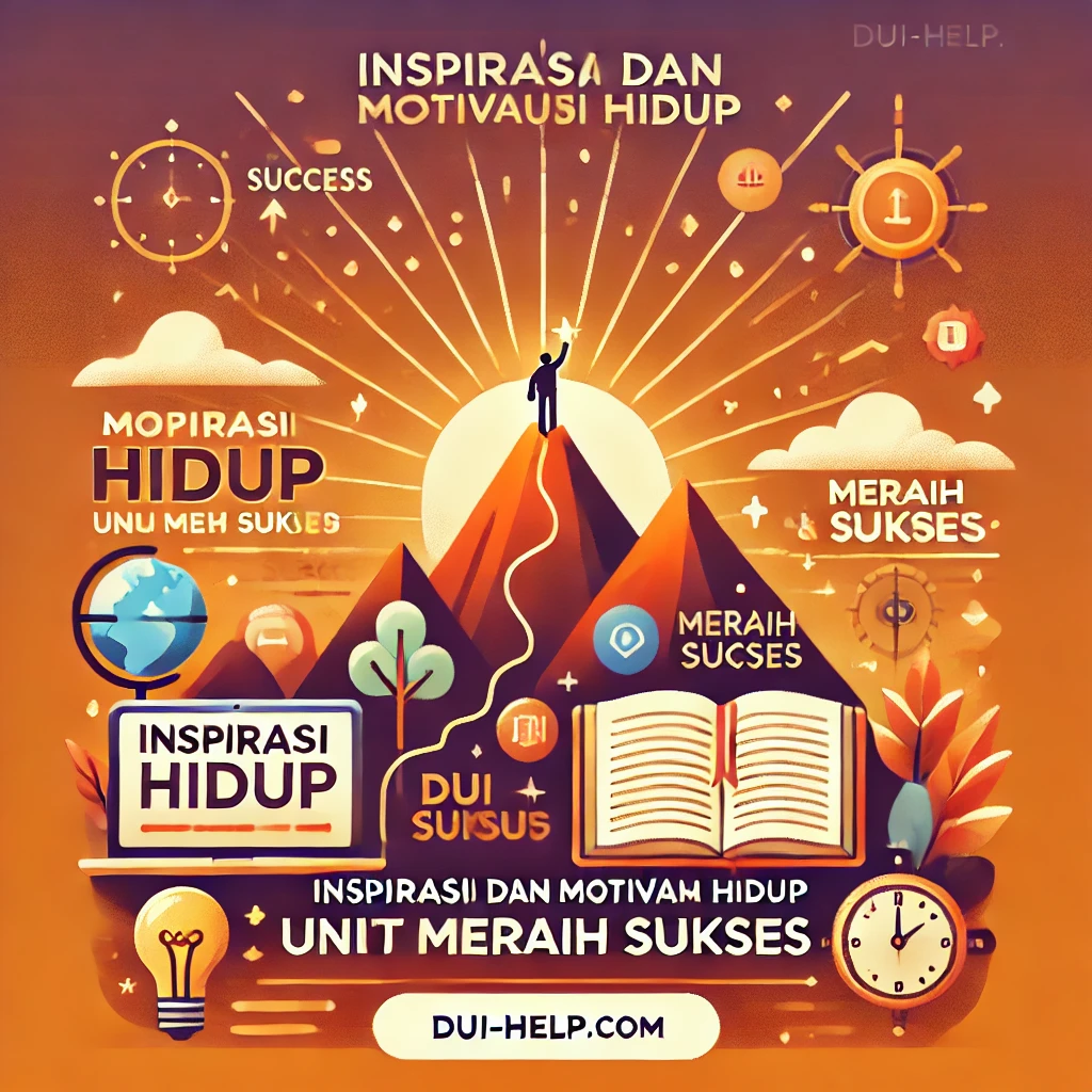 Inspirasi dan Motivasi Hidup untuk Meraih Sukses