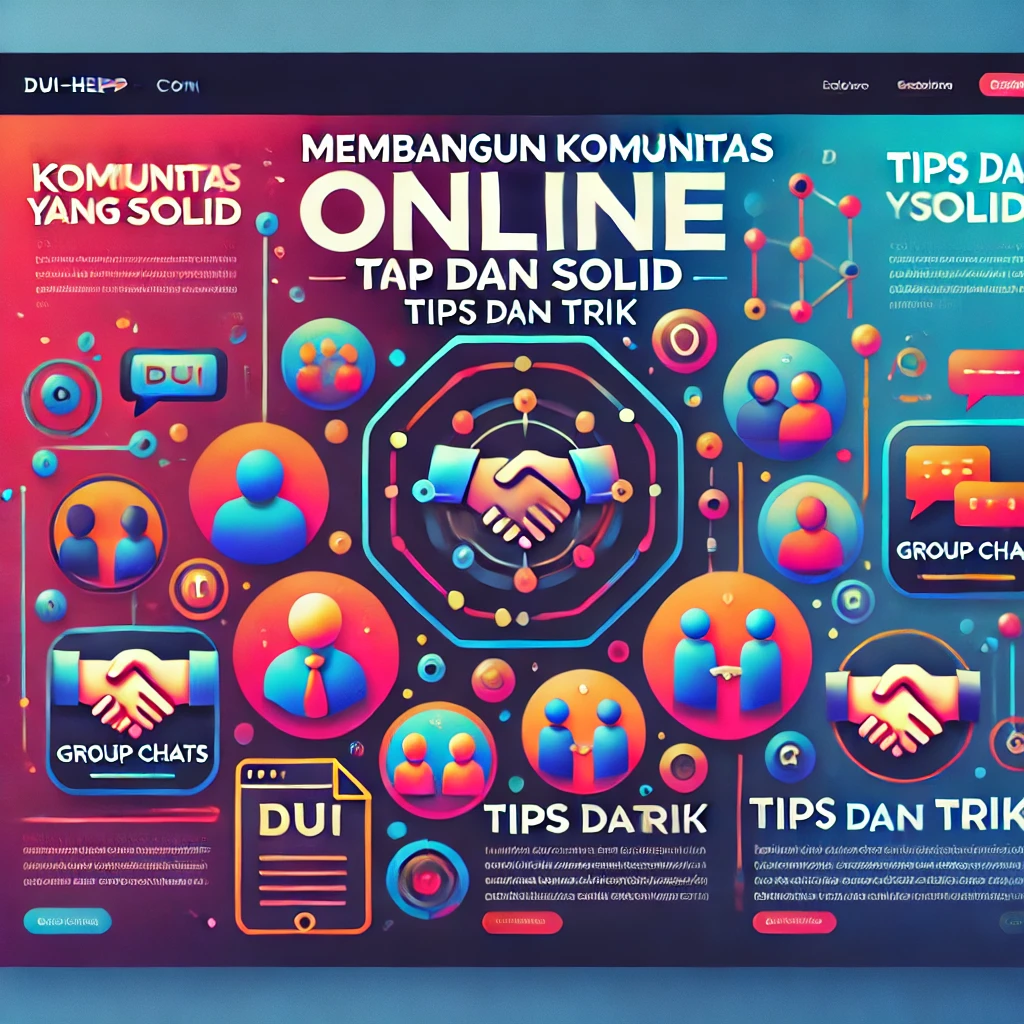 Membangun Komunitas Online yang Solid Tips dan Trik