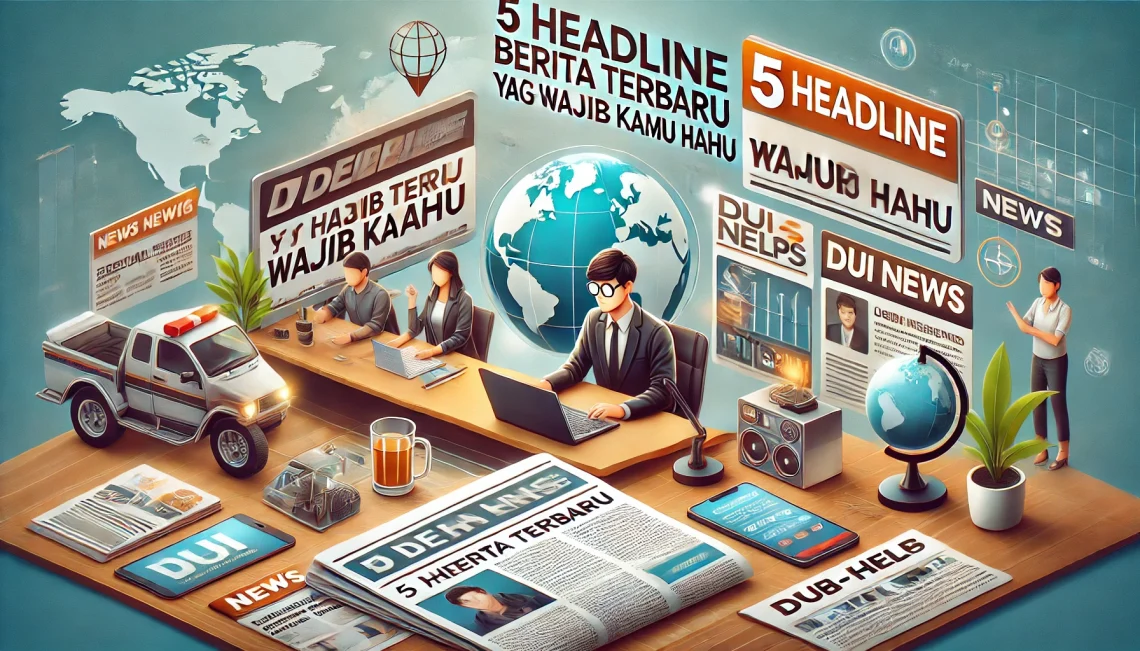 5 Headline Berita Terbaru yang Wajib Kamu Tahu