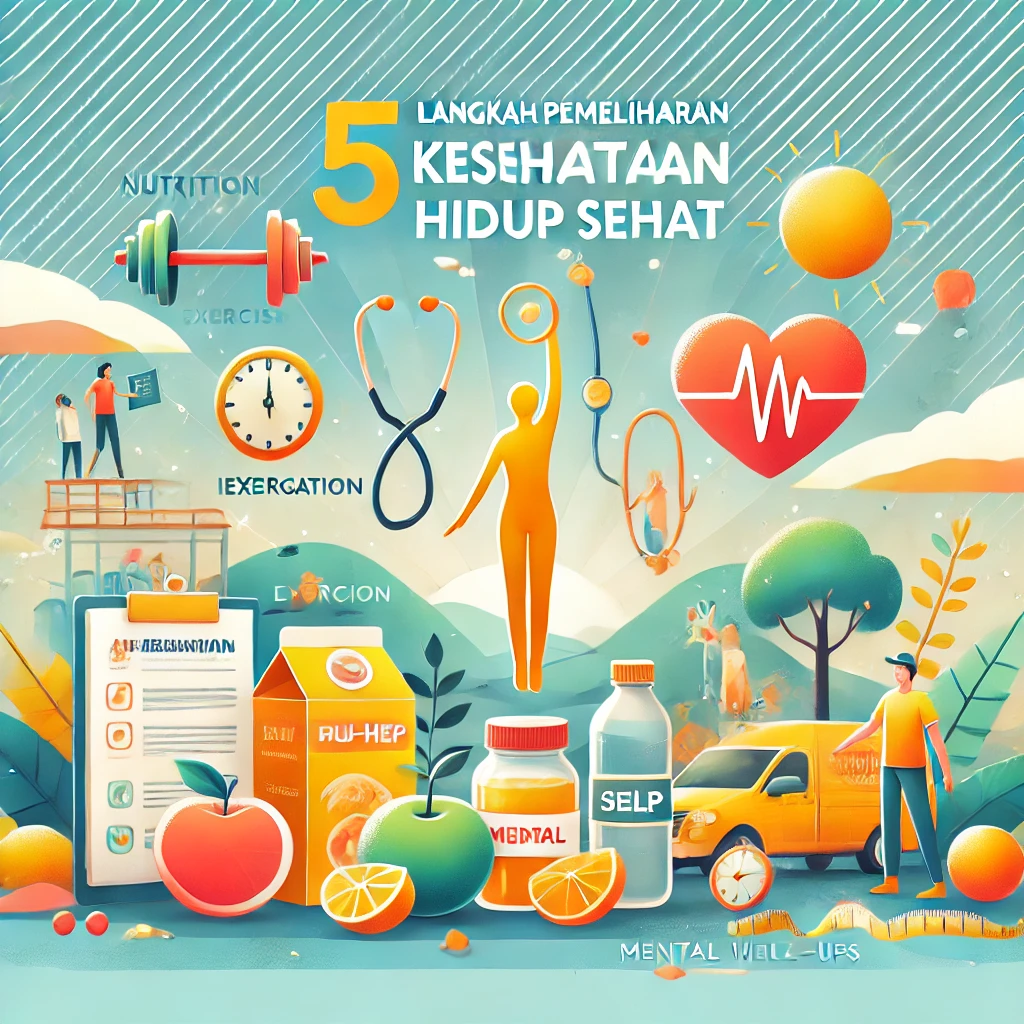5 Langkah Pemeliharaan Kesehatan untuk Hidup Sehat