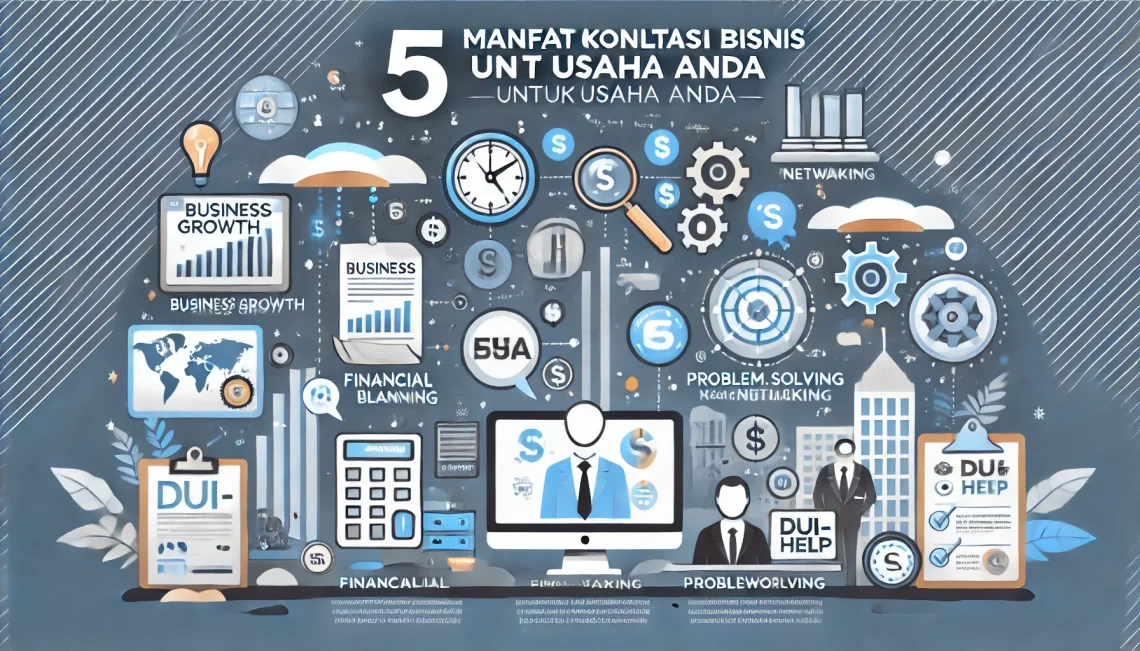 5 Manfaat Konsultasi Bisnis untuk Usaha Anda