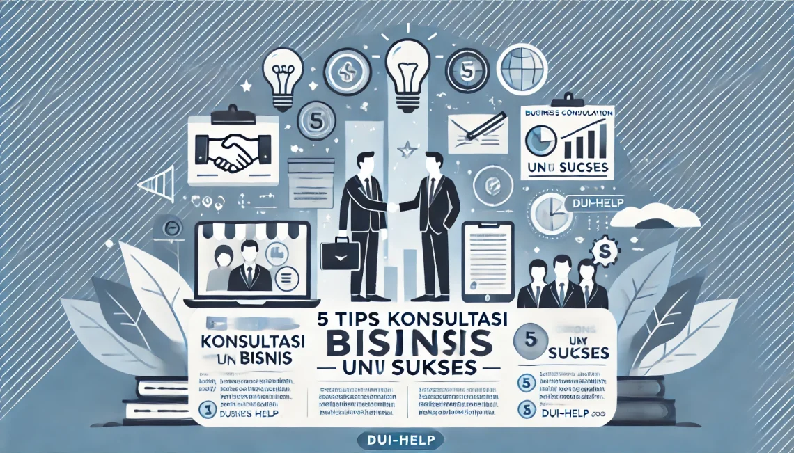 5 Tips Konsultasi Bisnis untuk Sukses