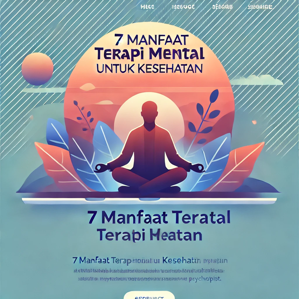 7 Manfaat Terapi Mental untuk Kesehatan