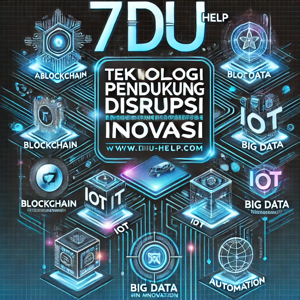 7 Teknologi Pendukung Disrupsi Inovasi