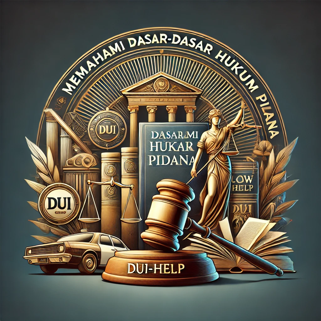 Memahami Dasar-Dasar Hukum Pidana