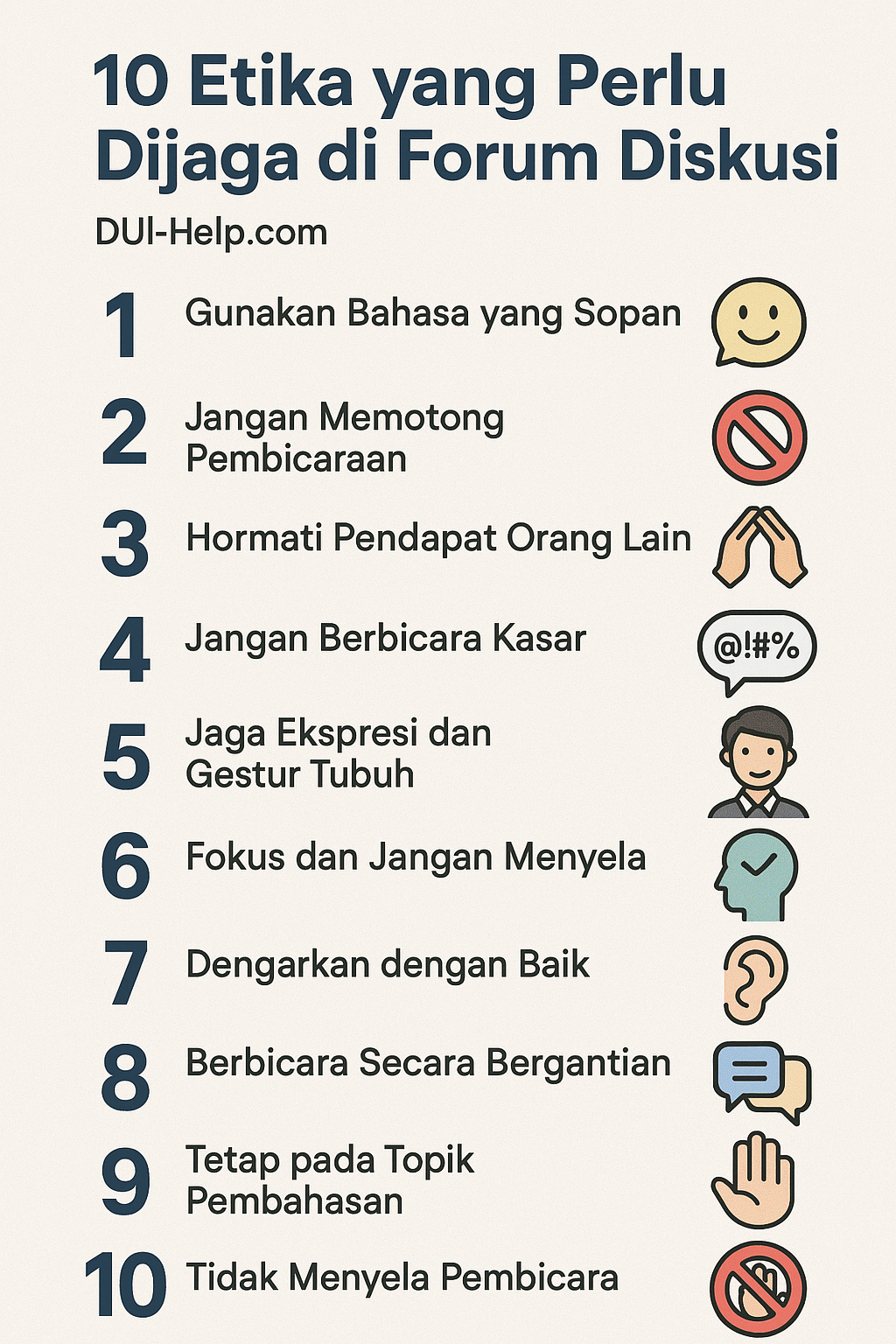 10 Etika yang Perlu Dijaga di Forum Diskusi 1 10 Etika yang Perlu Dijaga di Forum Diskusi