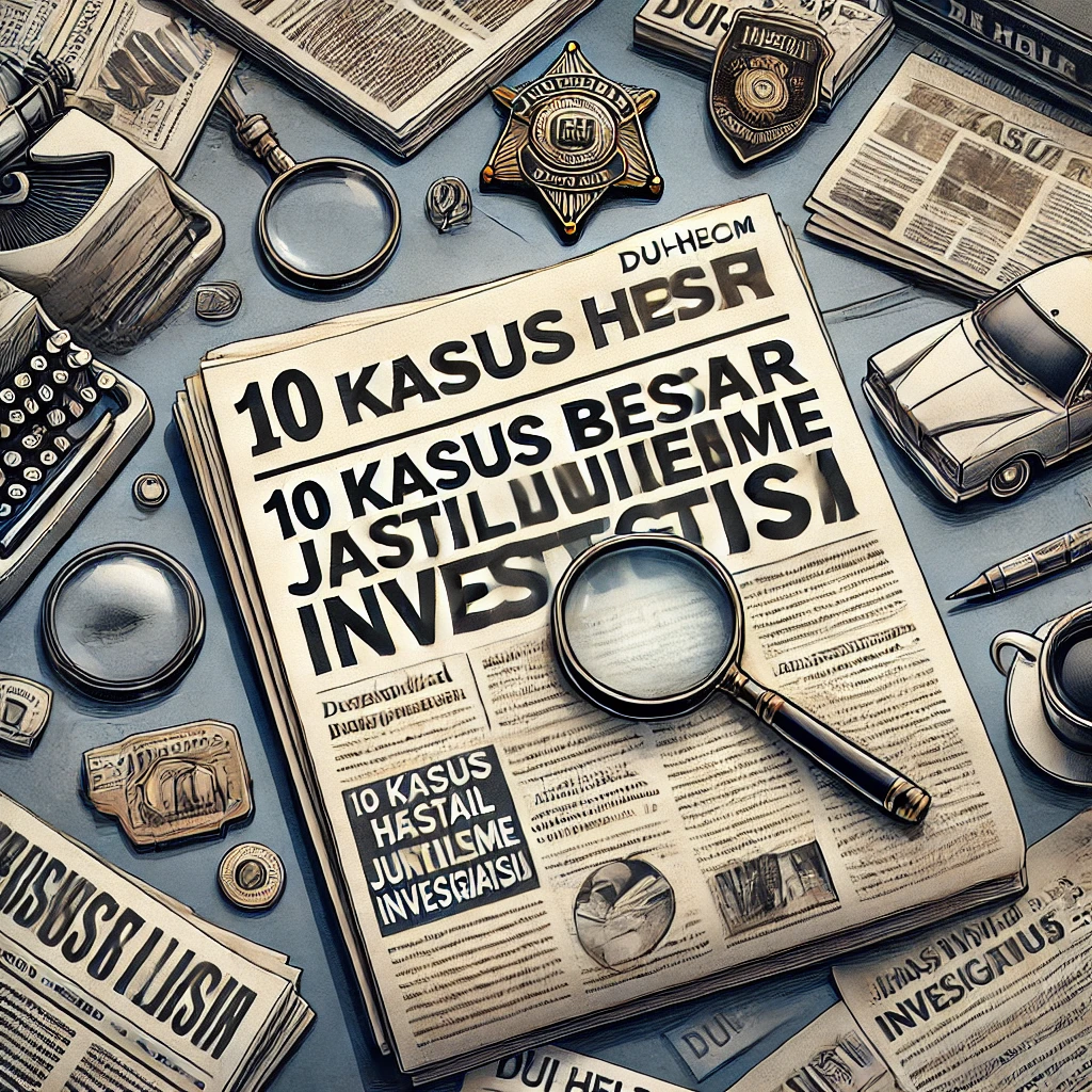 10 Kasus Besar Hasil Jurnalisme Investigasi