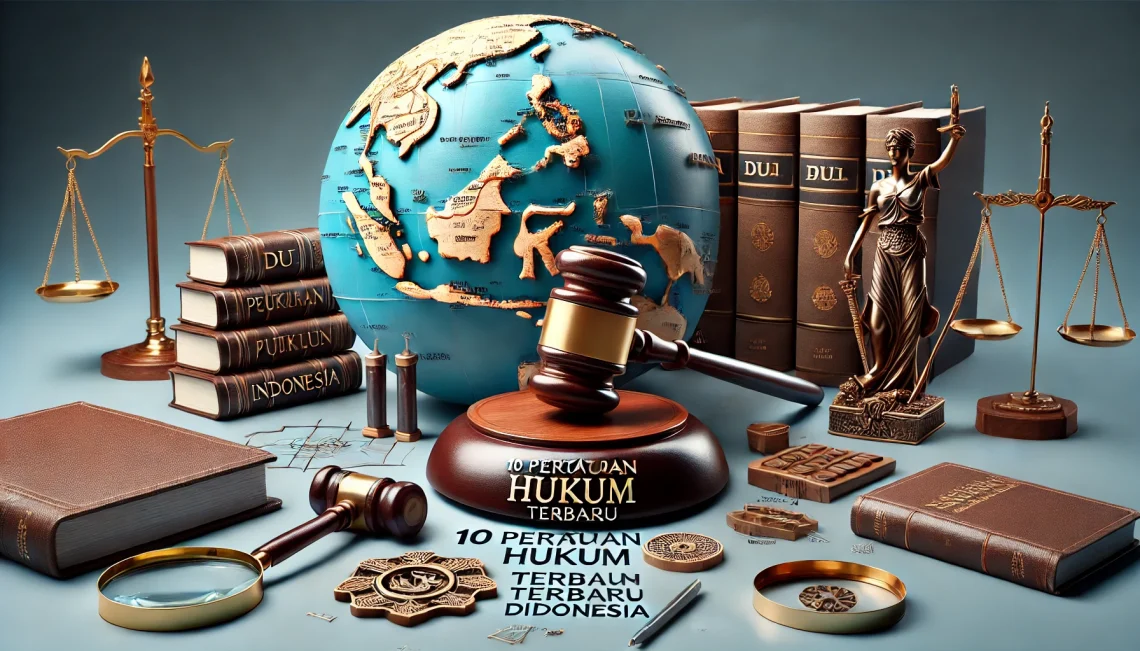 10 Peraturan Hukum Terbaru di Indonesia