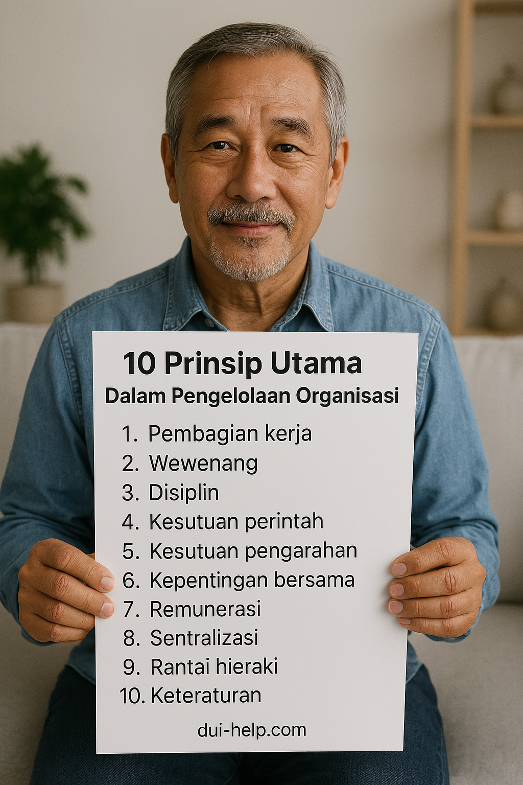 10 Prinsip Utama Dalam Pengelolaan Organisasi