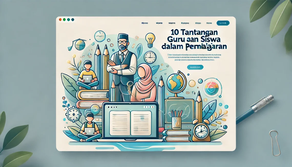 10 Tantangan Guru dan Siswa dalam Pembelajaran