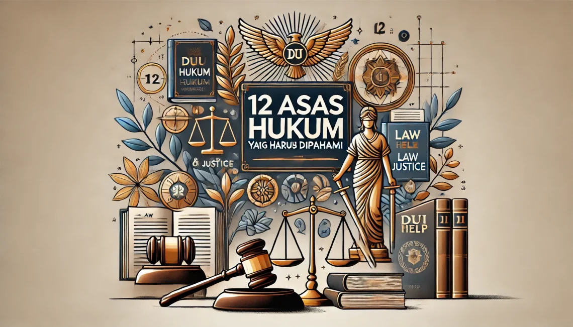 12 Asas Hukum yang Harus Dipahami 2 12 Asas Hukum yang Harus Dipahami