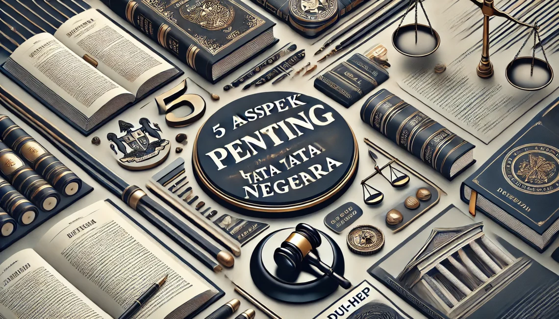 5 Aspek Penting dalam Hukum Tata Negara