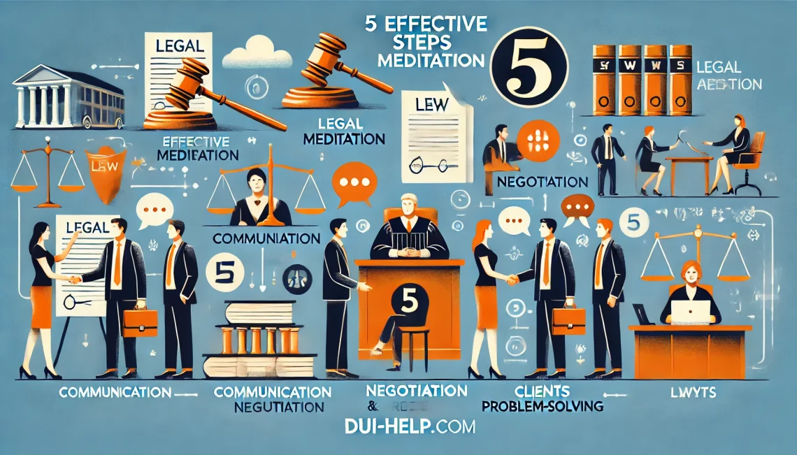5 Langkah Mediasi Hukum yang Efektif 1 5 Langkah Mediasi Hukum yang Efektif