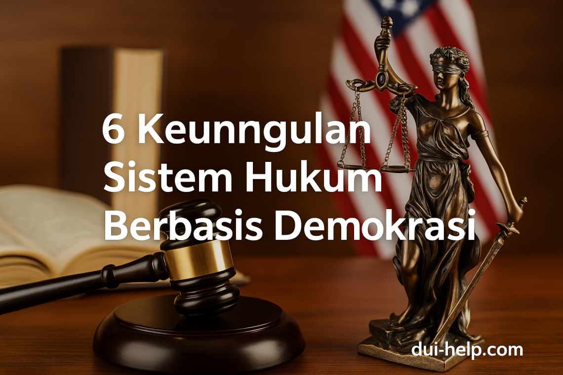 6 Keunggulan Sistem Hukum Berbasis Demokrasi
