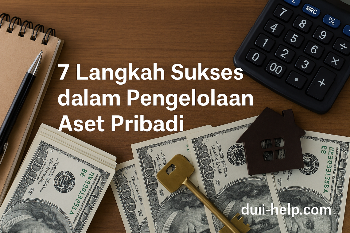 7 Langkah Sukses dalam Pengelolaan Aset Pribadi