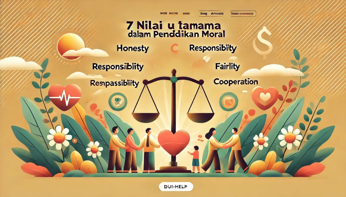 7 Nilai Utama dalam Pendidikan Moral