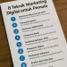 8 Teknik Marketing Digital untuk Pemula