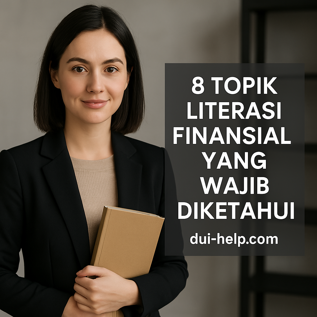 8 Topik Literasi Finansial yang Wajib Diketahui