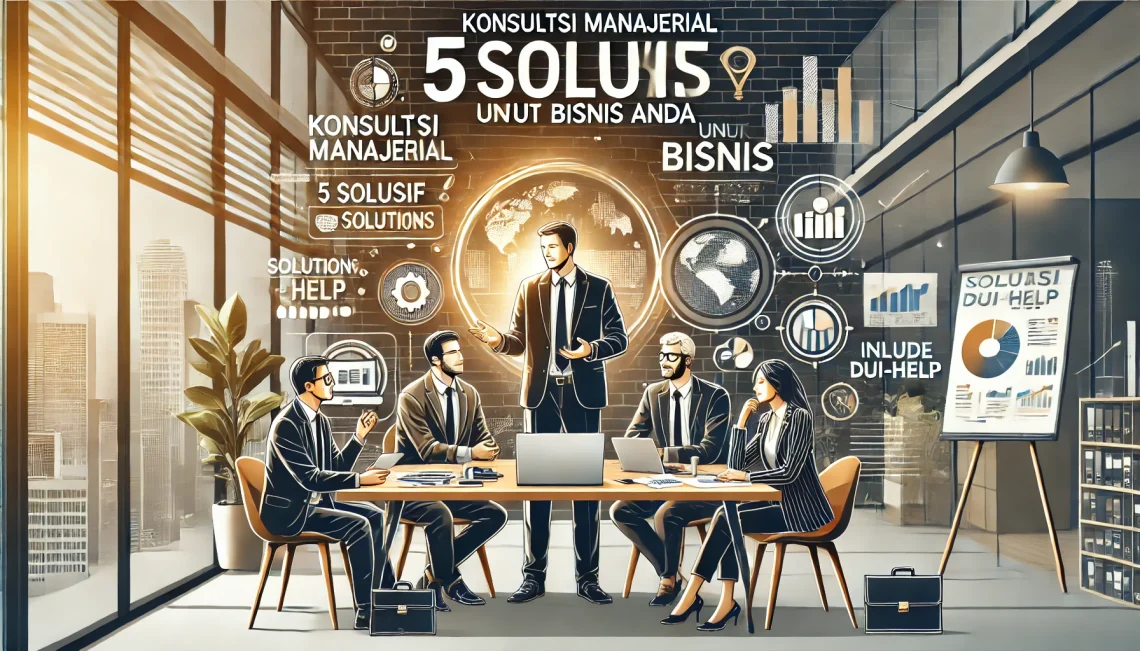 Konsultasi Manajerial 5 Solusi Efektif untuk Bisnis Anda