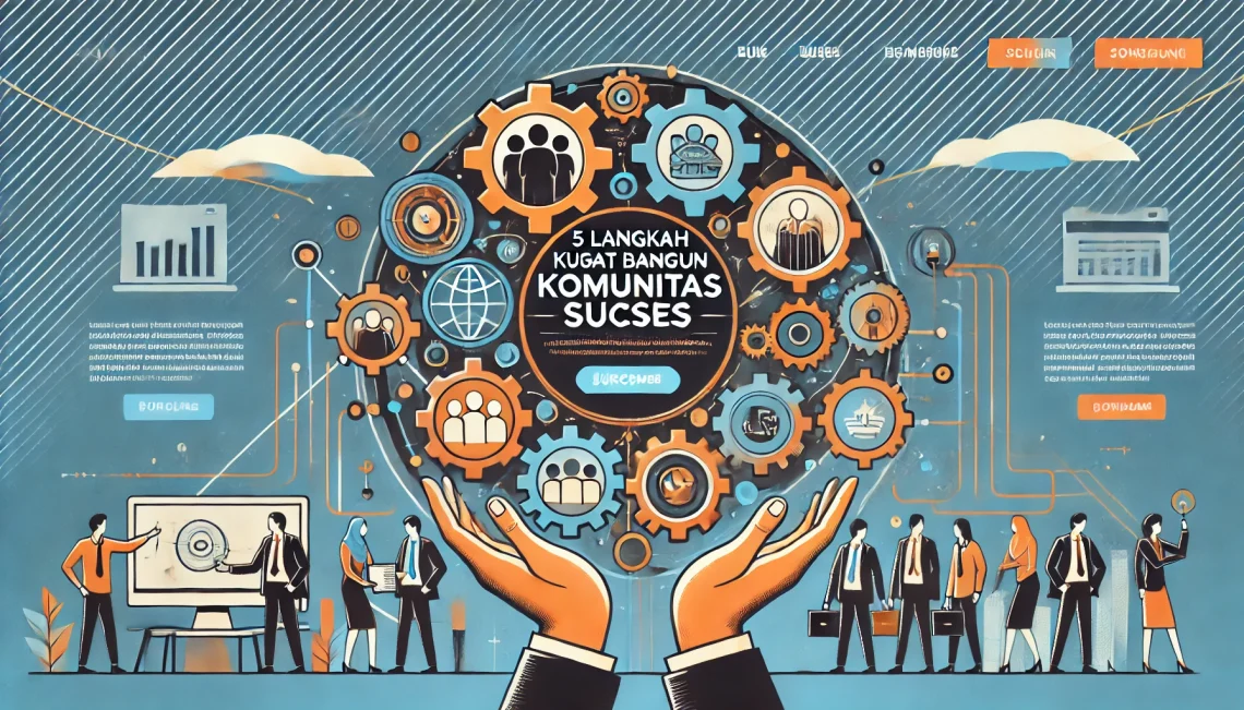 5 Langkah Kuat Bangun Komunitas Sukses 1 5 Langkah Kuat Bangun Komunitas Sukses