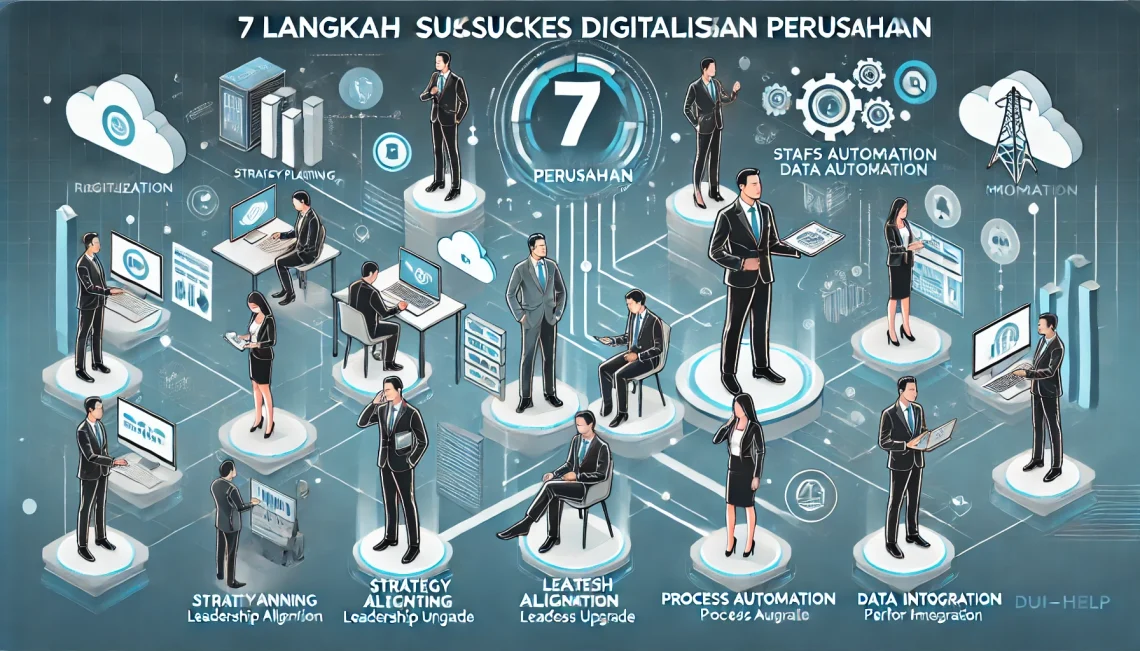 7 Langkah Sukses Digitalisasi Perusahaan