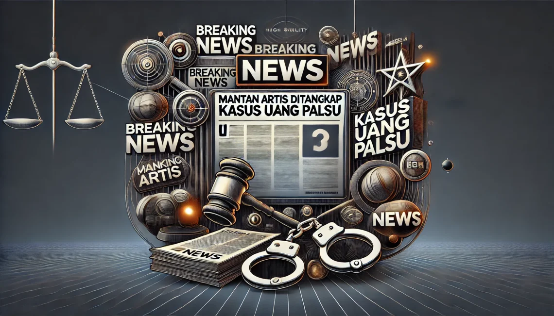 Mantan Artis Ditangkap Kasus Uang Palsu