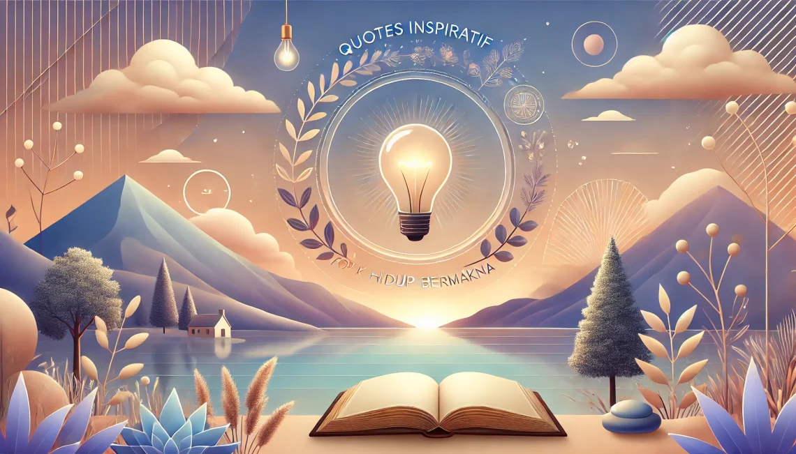 Quotes Inspiratif untuk Hidup Bermakna
