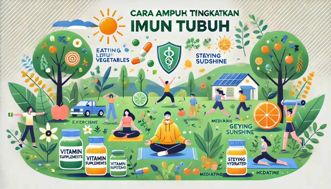 Cara Ampuh Tingkatkan Imun Tubuh 3 Cara Ampuh Tingkatkan Imun Tubuh