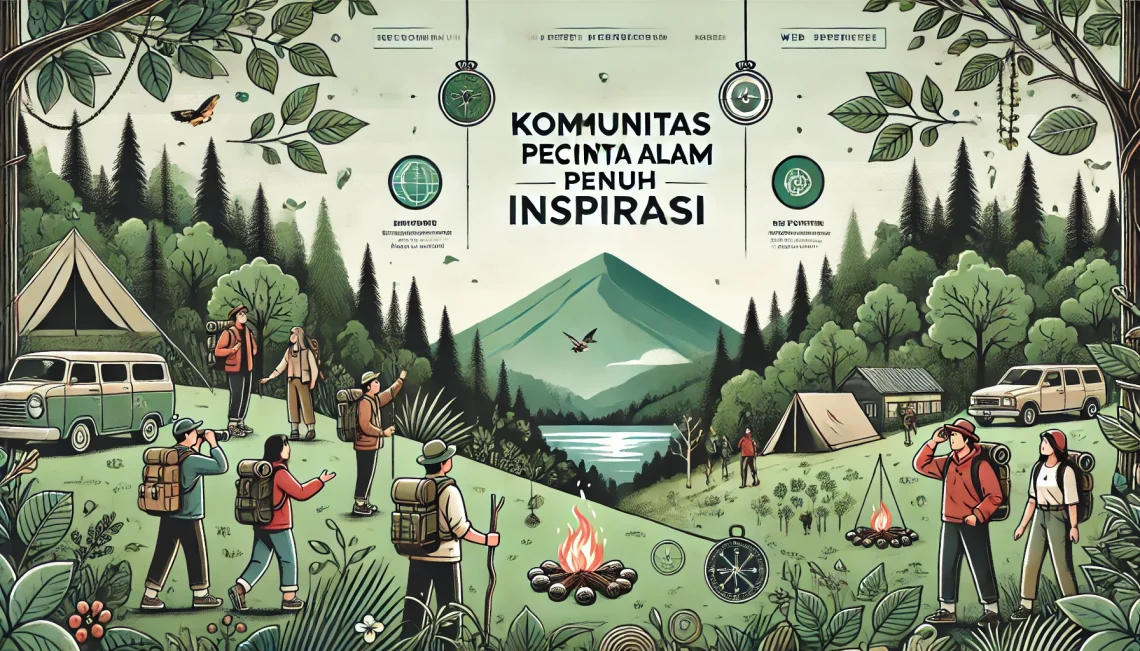 Komunitas Pecinta Alam Penuh Inspirasi