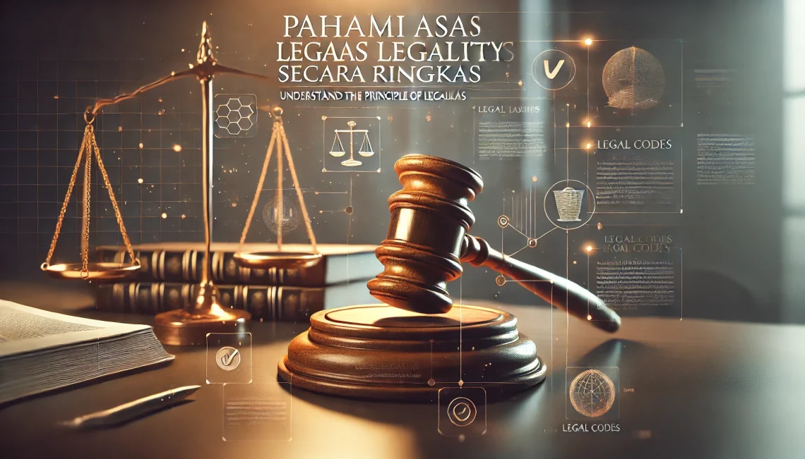 Pahami Asas Legalitas Secara Ringkas