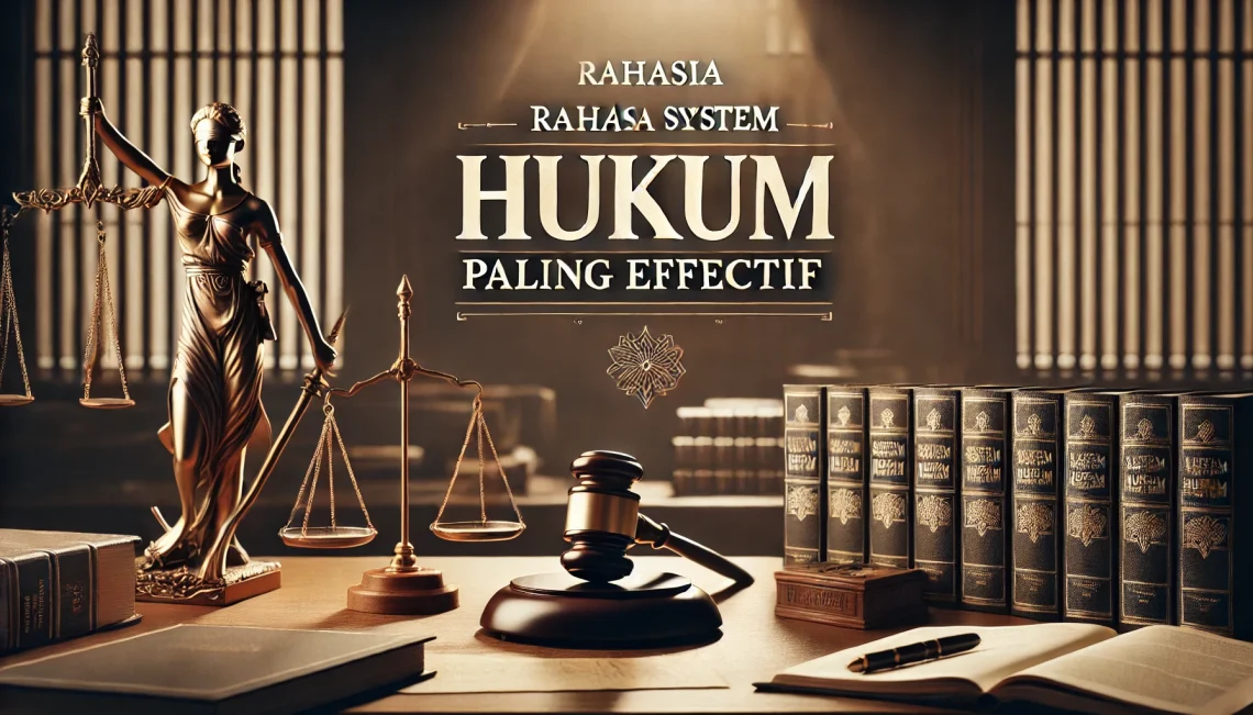 Rahasia Sistem Hukum Paling Efektif