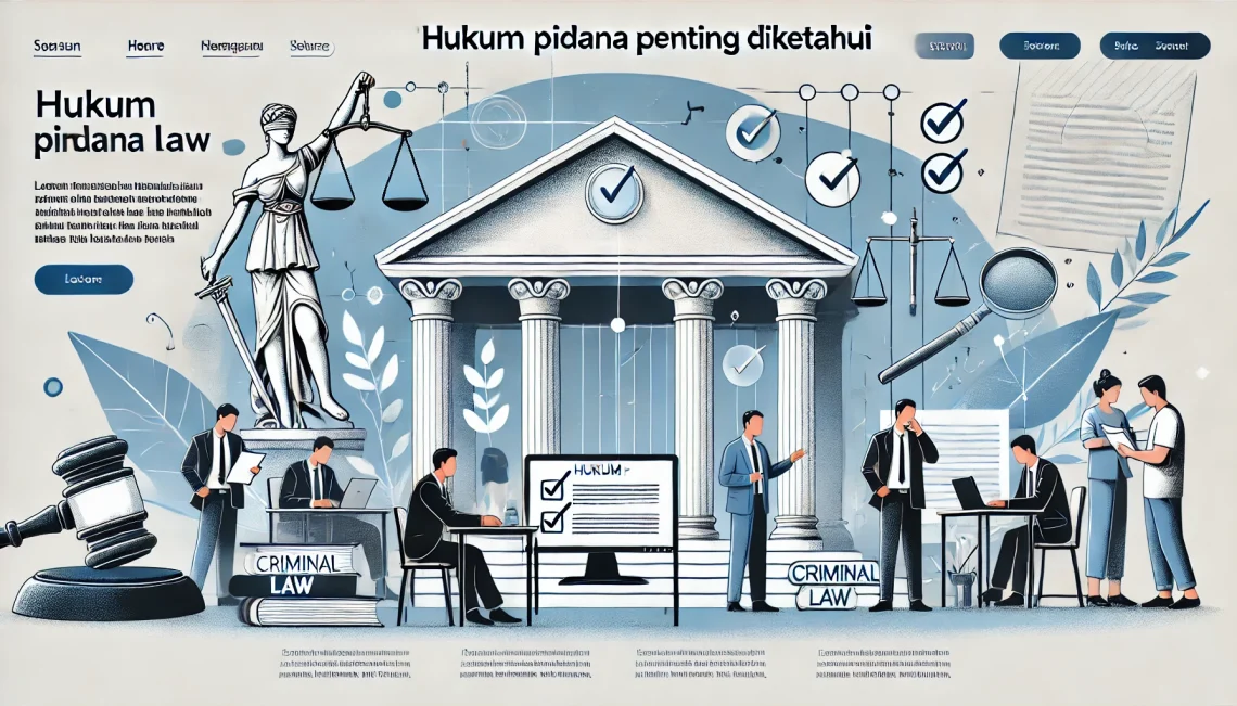 Hukum Pidana Penting Diketahui