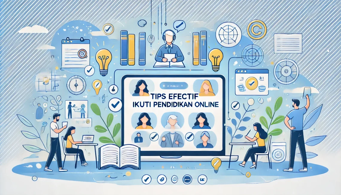 Tips Efektif Ikuti Pendidikan Online