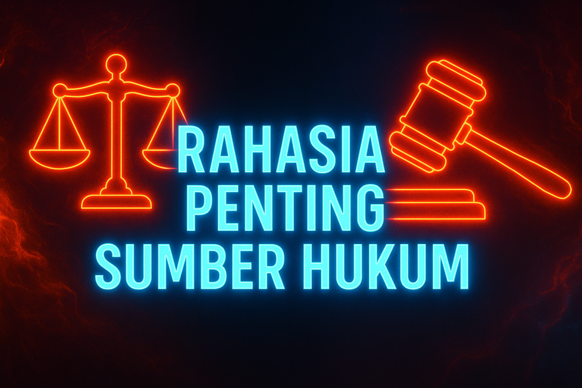 Rahasia Penting Sumber Hukum 3 Rahasia Penting Sumber Hukum