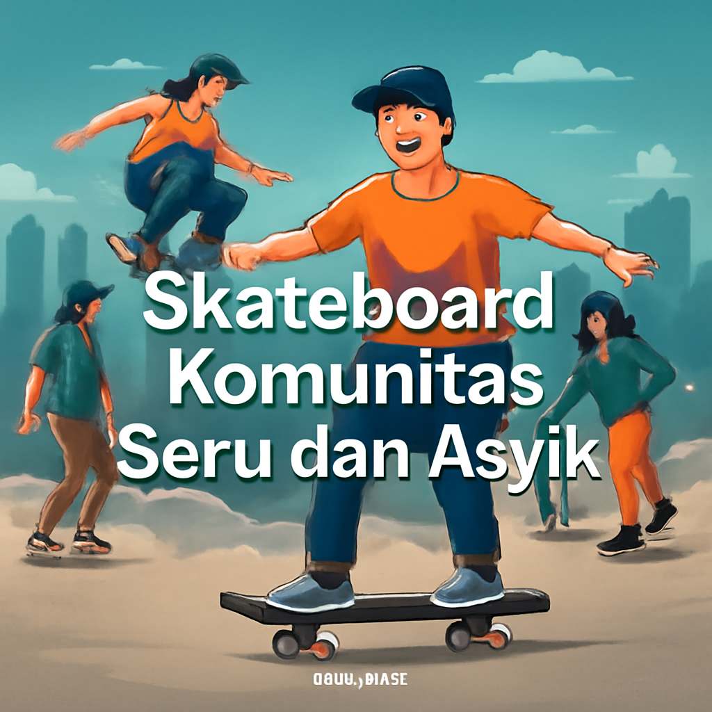 Skateboard Komunitas Seru dan Asyik
