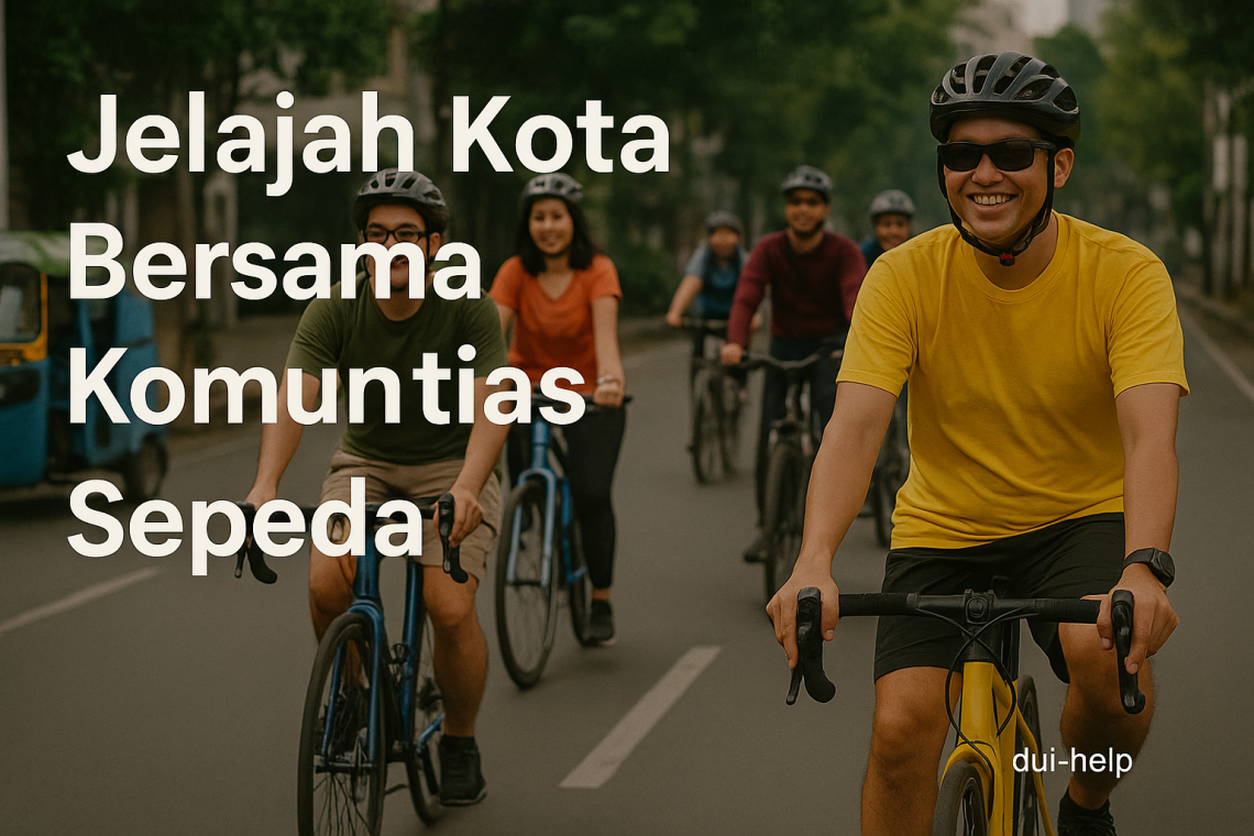 Jelajah Kota Bersama Komunitas Sepeda 5 Jelajah Kota Bersama Komunitas Sepeda