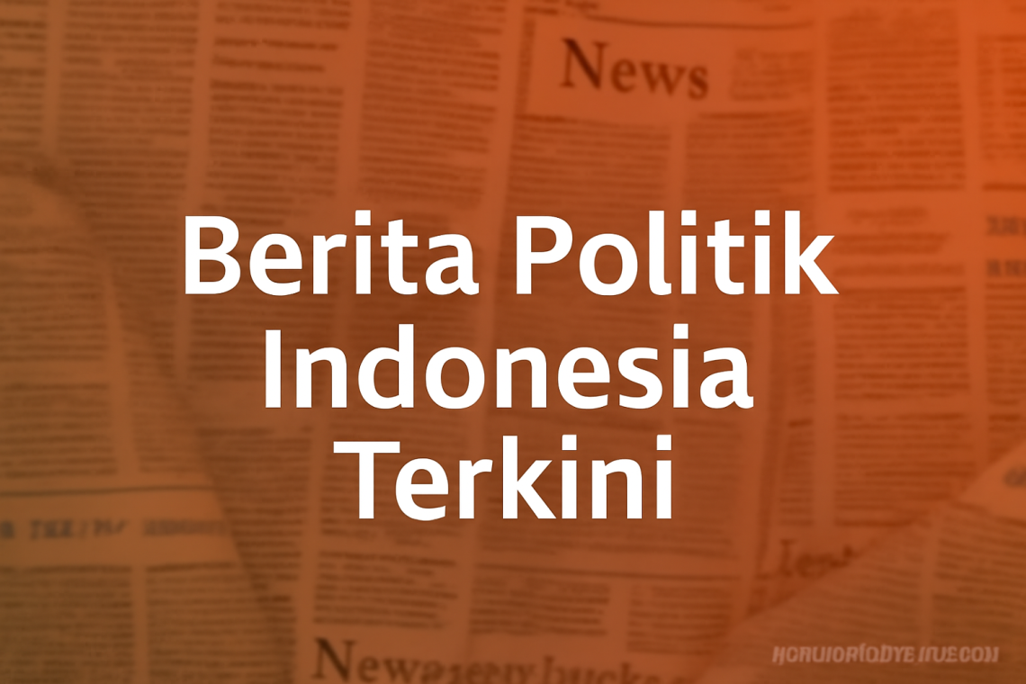 Berita Politik Indonesia Terkini 9 Berita Politik Indonesia Terkini