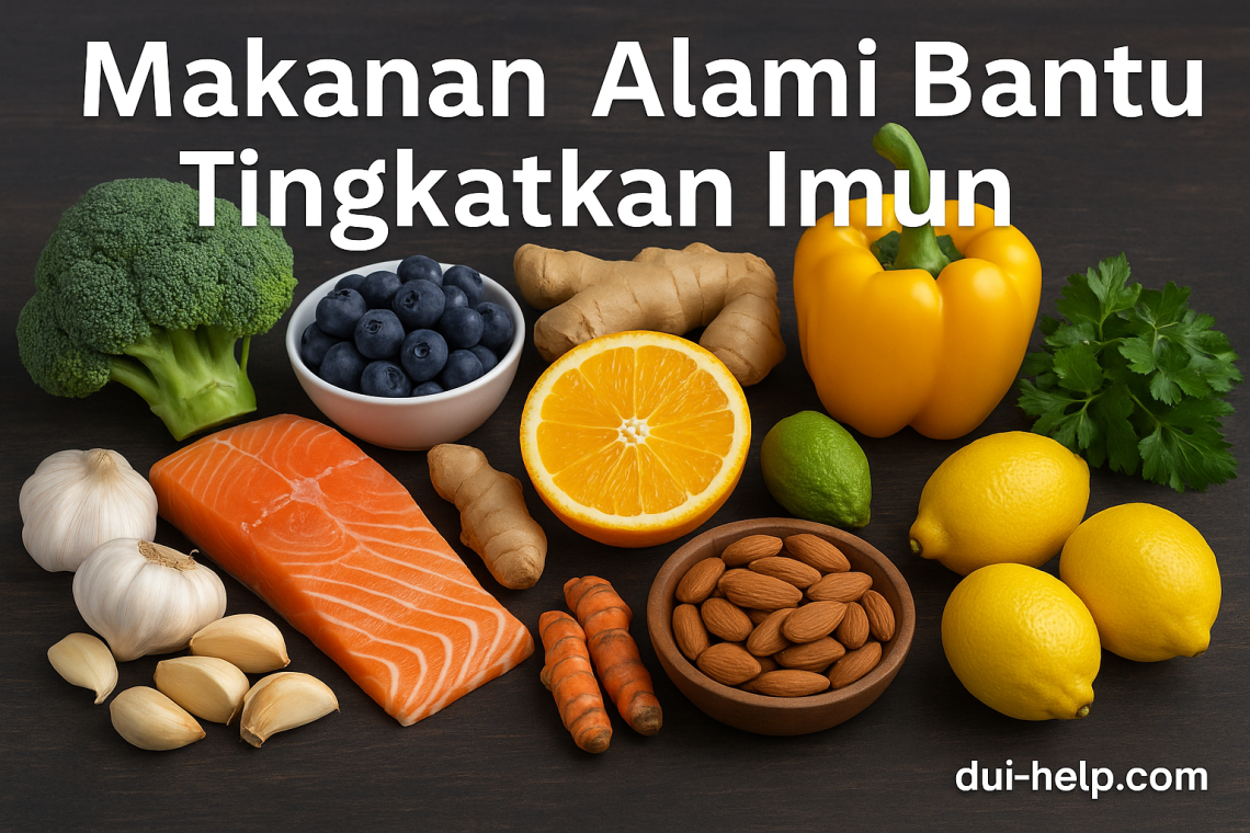 Makanan Alami Bantu Tingkatkan Imun