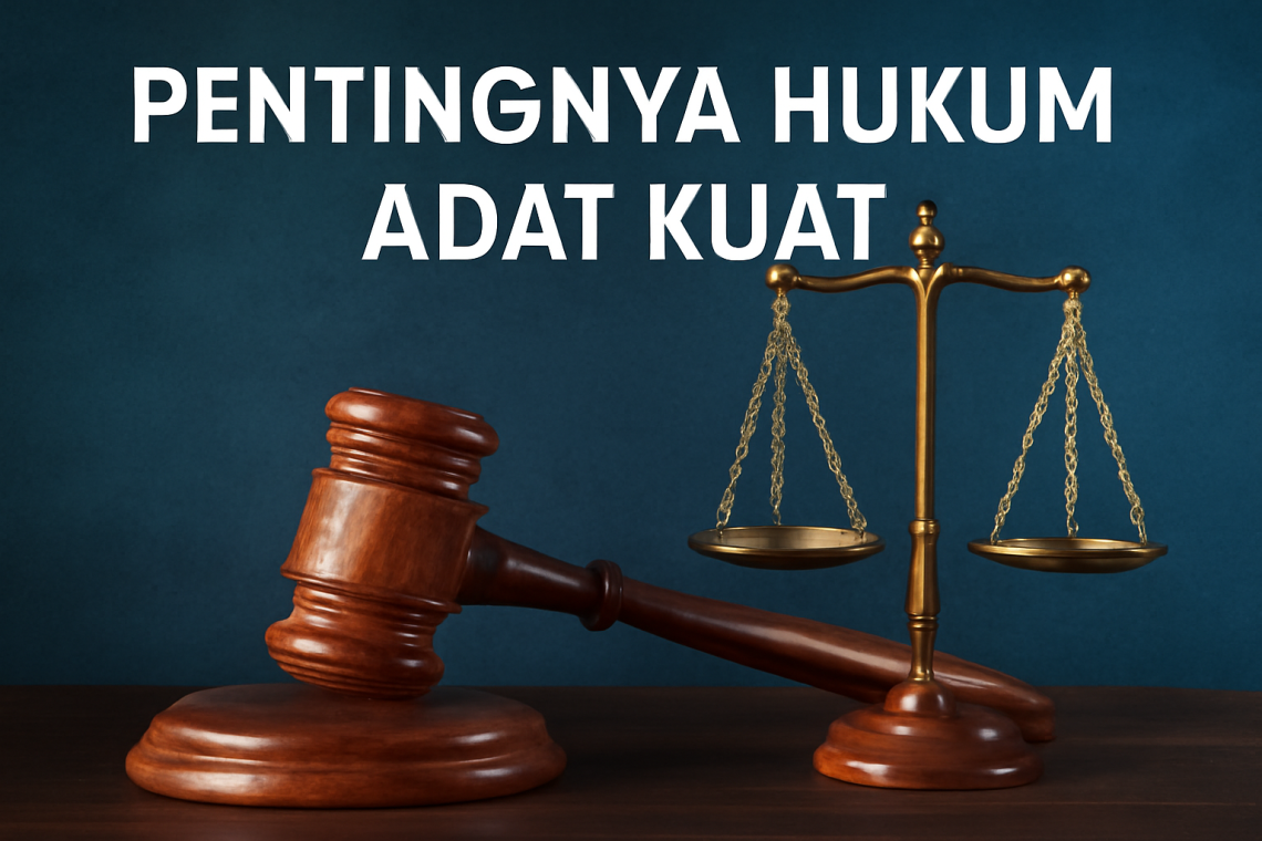Pentingnya Hukum Adat Kuat
