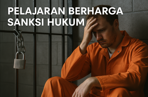 Pelajaran Berharga Sanksi Hukum