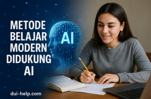 Metode Belajar Modern Didukung AI