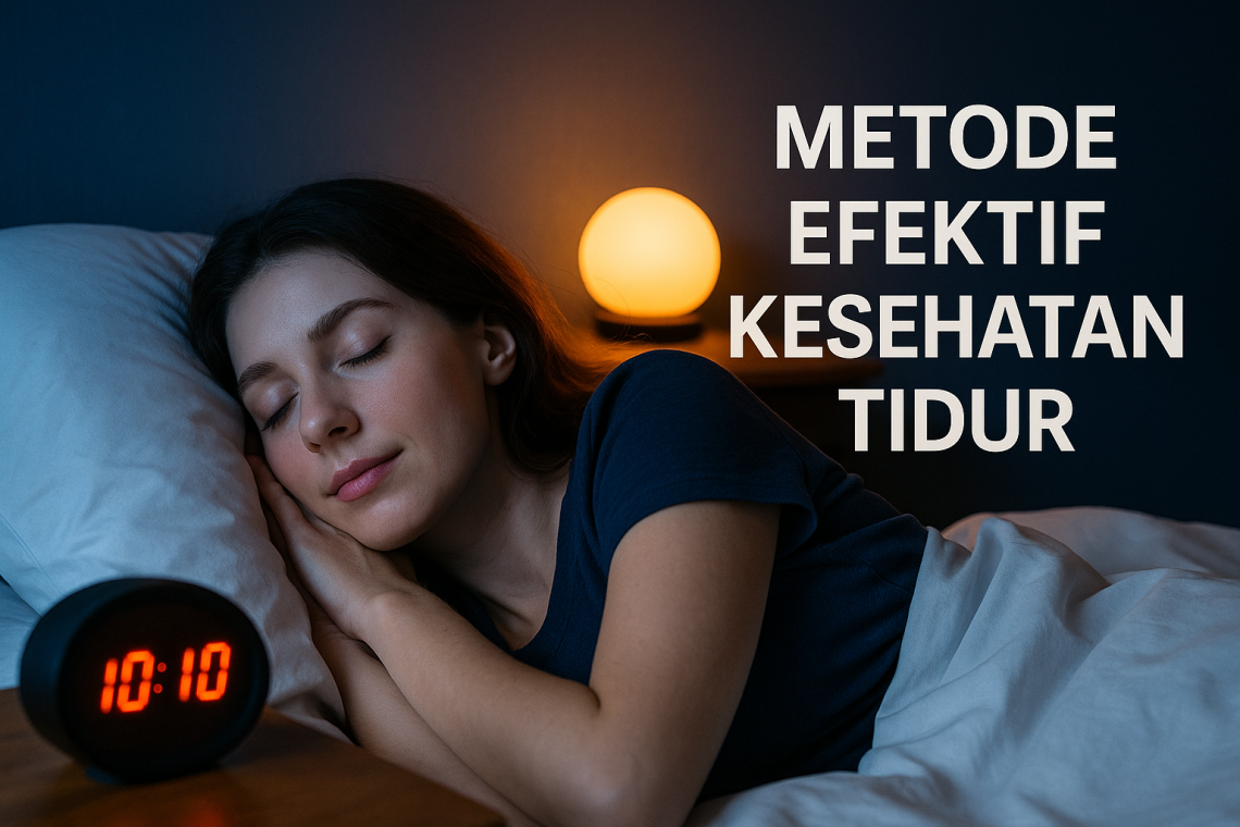 Metode Efektif Kesehatan Tidur