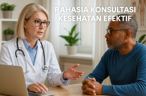 Rahasia Konsultasi Kesehatan Efektif 4 Rahasia Konsultasi Kesehatan Efektif