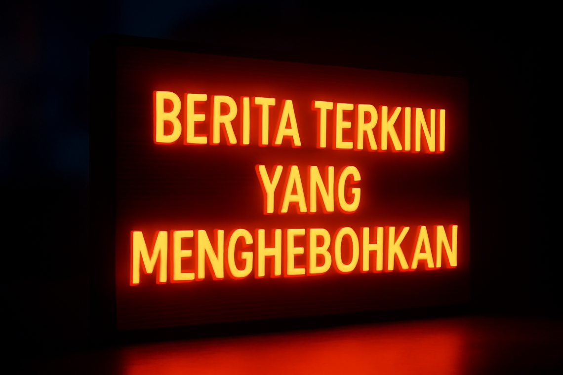 Berita Terkini yang Menghebohkan