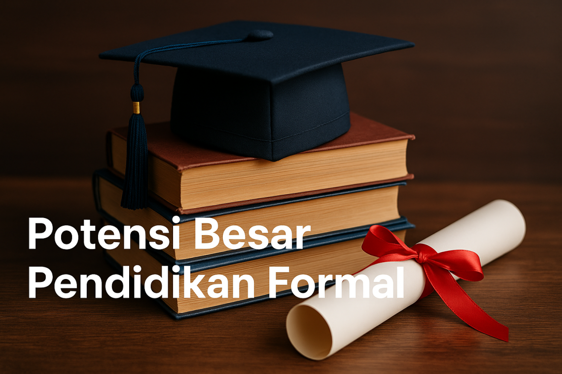 Potensi Besar Pendidikan Formal 1 Potensi Besar Pendidikan Formal