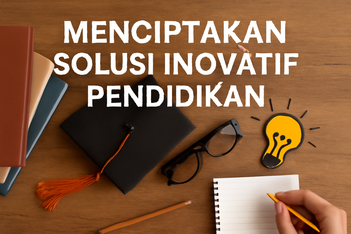 Menciptakan Solusi Inovatif Pendidikan 1 Menciptakan Solusi Inovatif Pendidikan