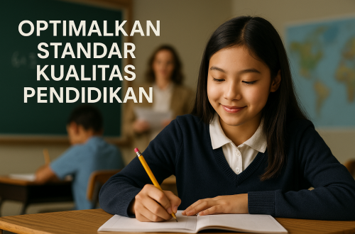 Optimalkan Standar Kualitas Pendidikan 4 Optimalkan Standar Kualitas Pendidikan