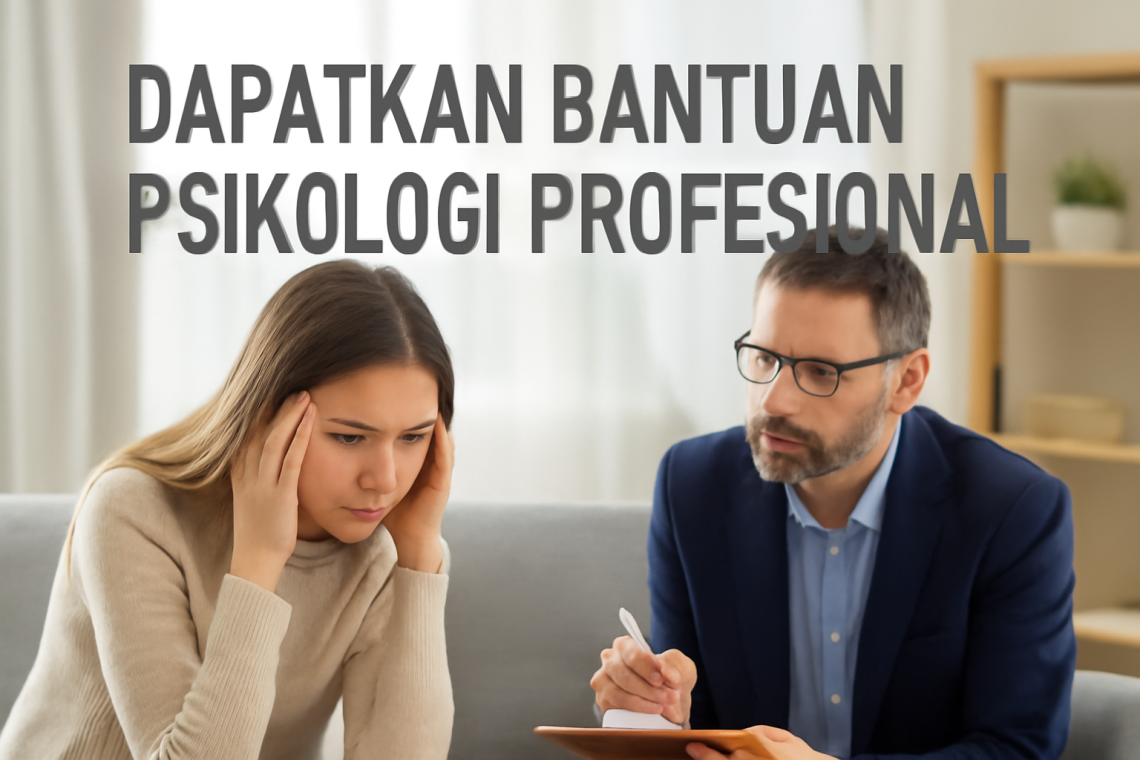 Dapatkan Bantuan Psikologi Profesional