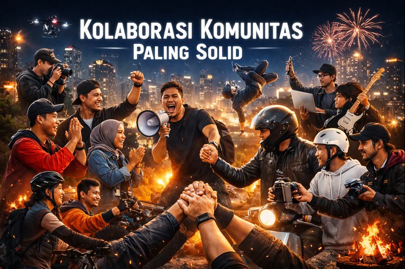 Kolaborasi Komunitas Paling Solid